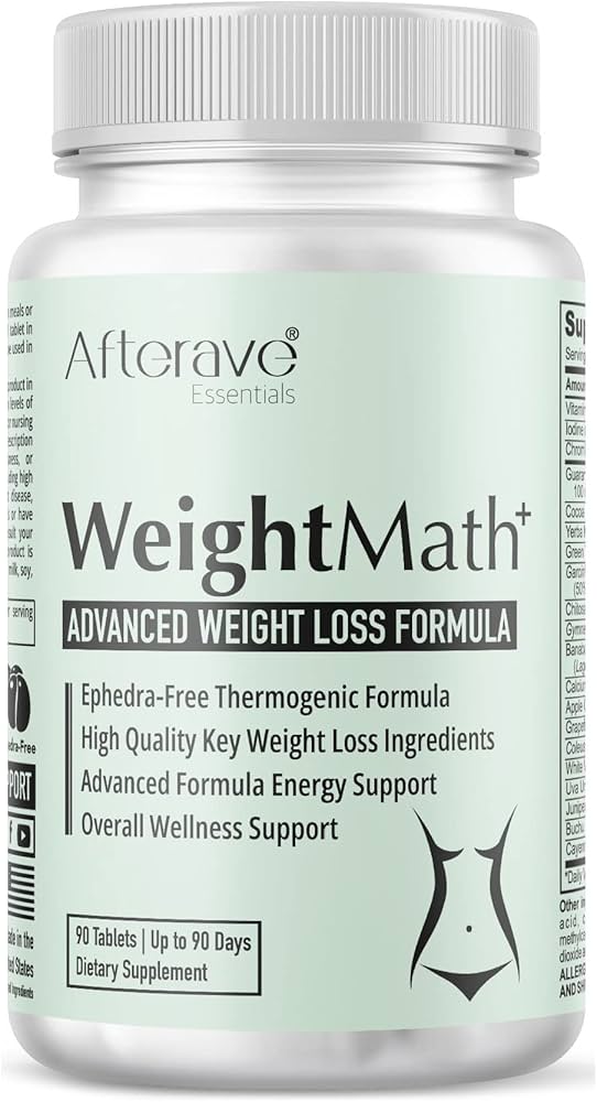 قرص لاغری Weight Math افترایو 90 عددی کاهش وزن و چربی‌سوزی